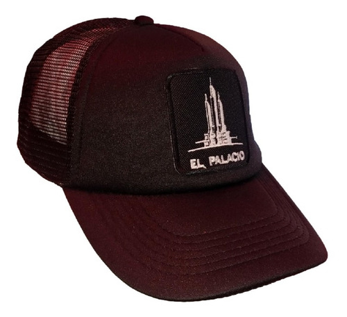 Imagen 1 de 6 de Gorra Trucker Torre Bordada Huracán Negro