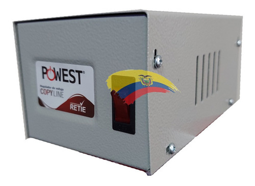 Imagen 5 de 8 de Regulador De Voltaje Powest 1200w 2000va 120v 2 Tomas Copiad