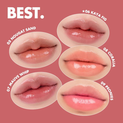 Labial Coreano Rom&nd Glasting Melting Balm Romand Original 07 Mauve Whip