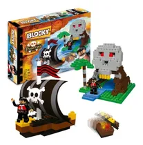 Comprar Blocky Isla Pirata 140 Piezas Piratas Original Mundo Manias