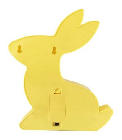 Imagem 1 de 2 de Coelho Coelhinho Decoração Festa Led Luminaria Amarelo