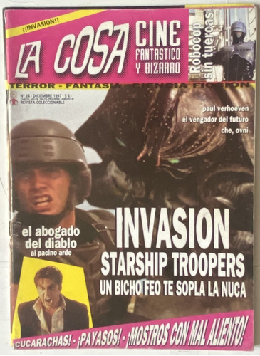 La Cosa, Cine Fantástico Y Bizarro, 1997,  Nº 24, X7