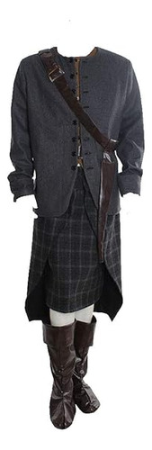 Disfraz Jamie Fraser Para Hombre Las Tierras Altas Escocesas
