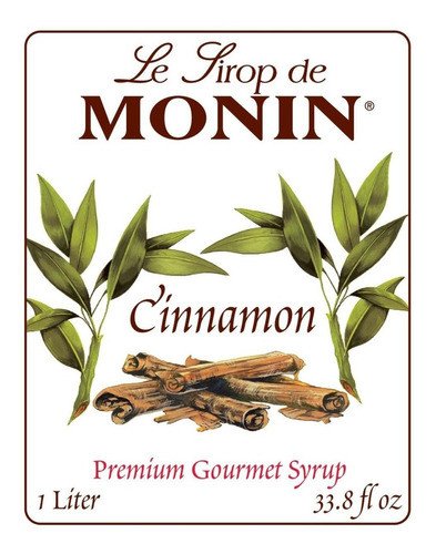 Sirup Monin Cafe Cocktail Canela 750 Ml Syrup Sirop