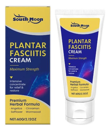 Crema Para El Alivio La Fascitis Plantar, Manos Y Pierna