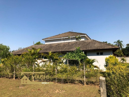 Imagem 2 de 30 de Linda Chácara Com 5 Suítes Nas Chacaras Carolina Em Itu Sp - Ch00027 - 70709298