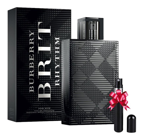 Perfume Burberry Brit Rhythm Para Hombre De Burberry 90 Ml