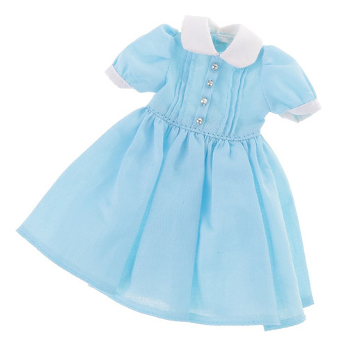 Vestido Para Muñeca Blythe Azul [u]