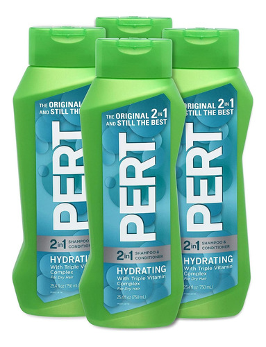 Pert Hydyrating 2 En 1 Shampoo Plus Acondicionador, 25.4 Oz
