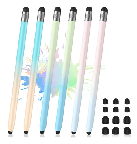 6pcs Stylus, Lápiz Óptico Para Pantalla Táctil, Lápiz Óptico