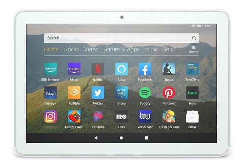 Tablet  Amazon Fire HD 8 2020 KFONWI 8" 32GB white y 2GB de memoria RAM 