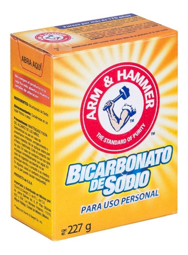 Arm & Hammer Bicarbonato De Sodio Auxiliar Cuidado Personal 