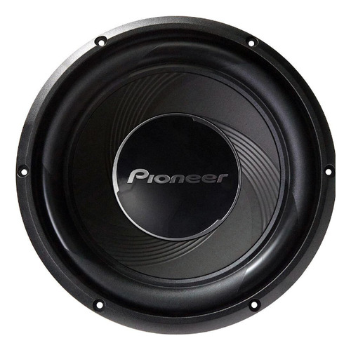 Pioneer Subwoofer 10 Polegada Ta A25s4 1200w Bobina Simples Preto