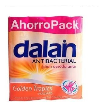 Jabon Antibacterial Dalan Ahorropack Golden -t 115g