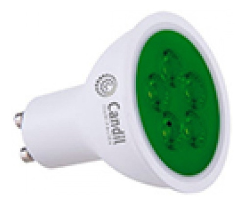 Pack X 5 Lamparas Dicroicas Led Gu10 220v Candil Luz Color