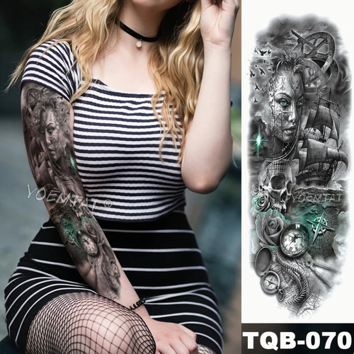 Tatoo Tatuaje Temporal Xl Modelo 070