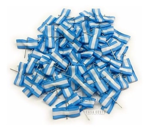 **** Escarapelas De Tela Con Alfiler ** Bolsas De 100u. ****