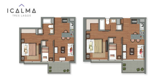 2 Dorm Est-bg Metros Macul, Vicuña Mackenna (11992)