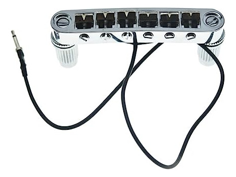 Puente Piezo Para Guitarra Lp Epi Les Paul/sg/es/dot Chrome