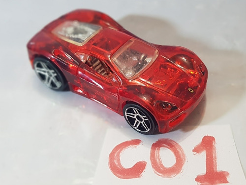 Ferrari Modena 360 Transparente Hot Wheels