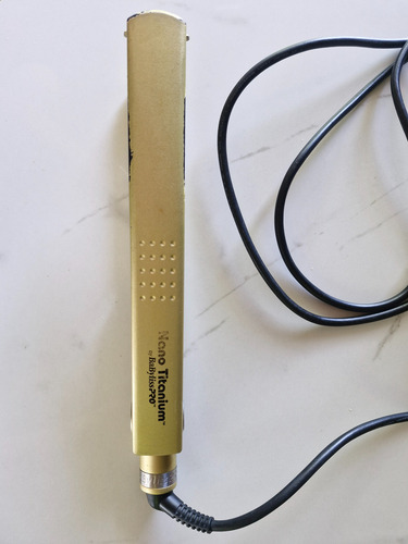 Plancha De Pelo Babyliss Pro Nano Titanium Dorado (Usado)