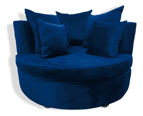 Sillón Moderno Puff Vintage Salas Recamara Hogar