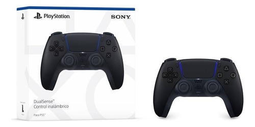 Joystick Sony Playstation 5 Ps5 Midnight Black Inalámbrico Negro