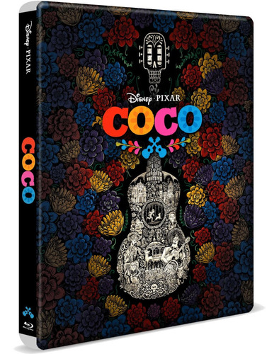 Coco Steelbook Blu-ray + Dvd De Pixar