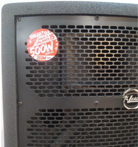 Kit 2 Caixas De Som Ativa Leacs Smart 15 250w Rms Com Nf