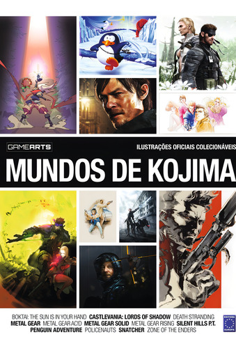 Game ARTS - Volume 4: Mundos de Kojima, de Editora Europa. Editorial Editora Europa Ltda., capa mole em português, 2021