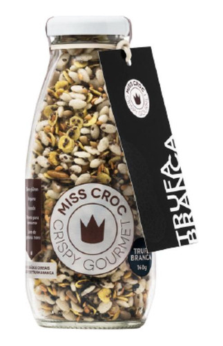 Kit 2 Granola Crispy Trufa Branca Sem Glúten Miss Croc 140g