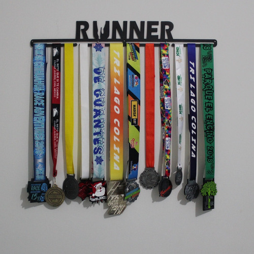 Medallero | Porta Medallas |  Runner | Acero | Regalo