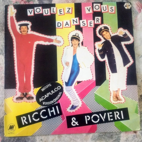 Vinilo Original Voulez Vous Danser Ricchi & Poveri