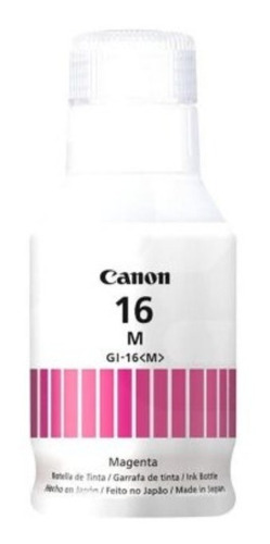 Botella De Tinta Canon Gi16 Colores Varios 135 Ml