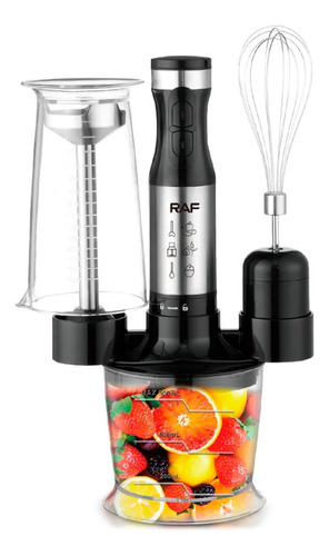 Mixer Minipimer Batidora De Mano 4 En 1 1600w Todo En Uno