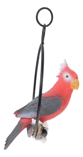 Loro Artificial Con Simulación De Decoración Otoñal