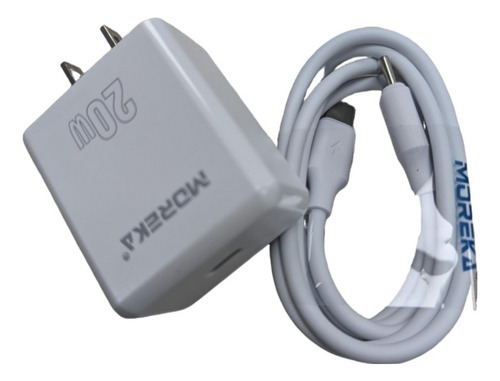 Paquete 10 Cargador 20w Puerto Tipo C Incluye Cable C 1-m