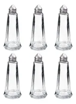 Comprar Juego De 6 Saleros Pimenteros Eiffel De Vidrio 30 Ml Vencort Color Transparente