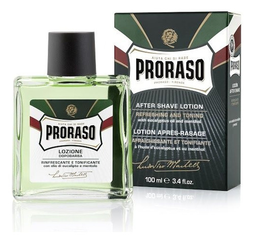 Proraso  After Shave Para Barba Con Eucalipto Y Mentol 100ml