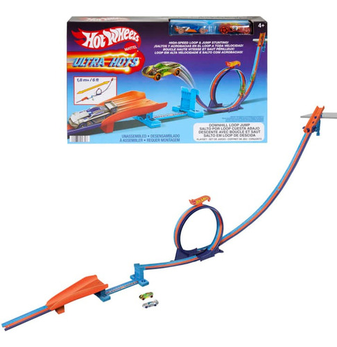 Hot Wheels Ultra Hots Salto Por Loop Cuesta Abajo - Premium