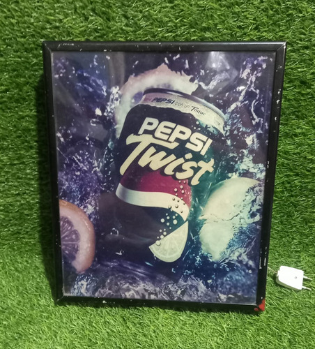 Antiguo Cartel Luminoso Pepsi Twist