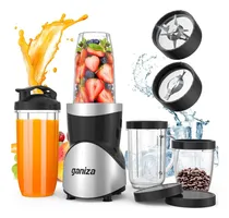 Comprar Licuadora Ganiza Gb10 900w 15 En 1 Sin Bpa Negra