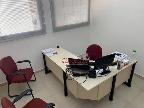 Imagem 3 de 23 de Sala, 170 M² - Venda Por R$ 670.000,00 Ou Aluguel Por R$ 2.500,00/mês - Centro - Santos/sp - Sa0030