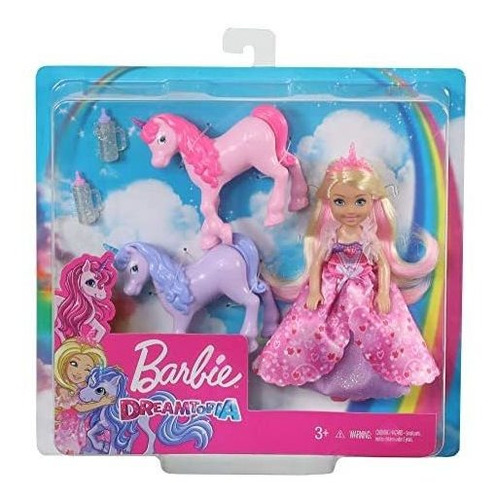 Barbie Chelsea Y Unicornios