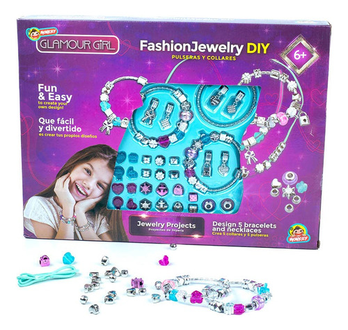 Set Kit Para Hacer Pulseras Y Joyas De Lujo