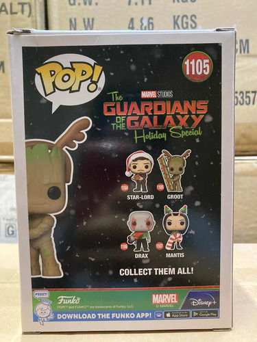 Groot Holiday 1105 Guardians Pf The Galaxy Funko Pop Nuevo