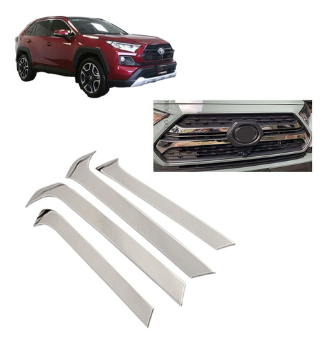 Cubiertas De Parrilla Toyota Rav4 Adventure 2019 2020