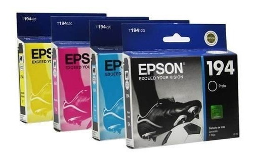 Kit 4 Cartuchos Epson 194 T194 Para Xp104 Xp204 Xp-214 204