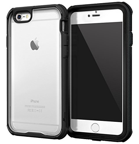 Funda Para iPhone 6 / 6s Granite Negro 4.7 Pulgada Pc / Tpu