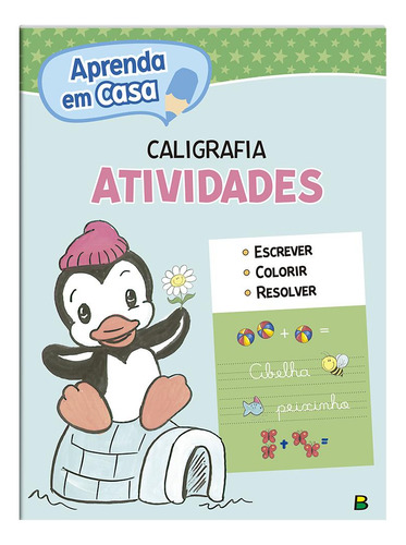 Aprenda em Casa Caligrafia Atividades Editora Todolivro